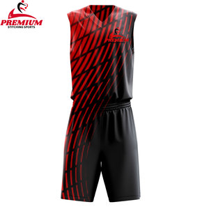 เสื้อบาสเก็ตบอลสไตล์วินเทจ คลาสสิกย้อนยุค เสื้อทีมเย็บติดตาข่าย ชุดกีฬา - Product Image 3