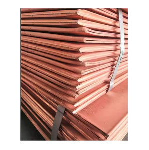 Cátodos de cobre puro de alta calidad a precio mayorista barato, pureza de cátodo Cu99.99 en venta - Product Image 1