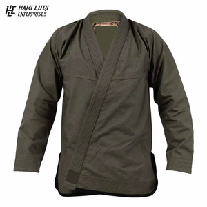 ชุด Jitsu MMA สำหรับสตรีชุดต่อสู้ Jitsu ชุดยูโดคอตตอน100% สำหรับ2025 360g โลโก้ตามสั่ง - Product Image 2