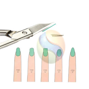 Tijeras Curvas para Cutículas de Grado Profesional, Herramienta de Manicura de Alta Precisión, Tijeras para Cutículas y Uñas Ultra Profesionales |    Cuchilla Curva - Product Image 6