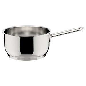 DELIZIOSA LAGOTHERM Polished Chrome 010733031114 Lagostina Stainless Steel <b>Saucepan</b> (14cm) with Deep 1 Handle Premium Sauce Pans - Product Image 1