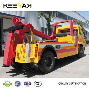 DONGFENG 8 طن مسطحة بالديزل رافعة متعددة الوظائف 10T مركبة إنقاذ الطريق للبيع - Product Image 3