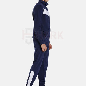 ชุดวอร์มสองชิ้นสำหรับผู้ชายเสื้อผ้าลำลองสีพื้นมาใหม่ - Product Image 4