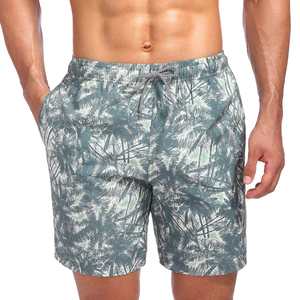 Pantalones cortos de playa de verano informales para hombre, pantalones cortos de verano con logotipo personalizado al por mayor 2025 - Product Image 4
