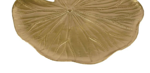 แผ่นทองเหลืองสำหรับเสิร์ฟดอกบัวแผ่นรองจานตกแต่งงานแต่งงานที่ปลอดภัยสำหรับงานปาร์ตี้ - Product Image 6