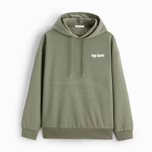 Diseño personalizado Algodón Poliéster Hecho Hombres Basics Sudaderas con capucha de gran tamaño Peso ligero Sudaderas con capucha de alta calidad para hombres - Product Image 1