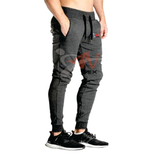 Pantalon en coton décontracté de haute qualité avec impression personnalisée pour hommes Pantalon en tissu flexible avec logo - Product Image 2