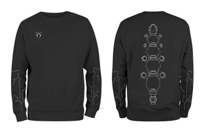 Sweat-shirt à col ras du cou décontracté pour hommes nouveau style solide motif tricoté en polyester/coton sweats à capuche numériques - Product Image 6