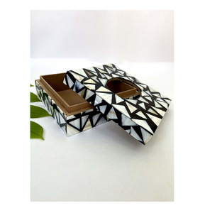 Dernière arrivée boîte à mouchoirs en incrustation d'os Design traditionnel fait à la main porte-serviettes fantaisie boîte à serviettes bonne vente - Product Image 2