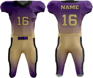 Nouveau logo personnalisé uniformes de football américain pour hommes et vêtements de sport en gros bon marché uniforme de football - Product Image 4