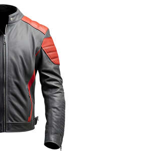 Blouson de moto en cuir unisexe coupe-vent de style européen, en cuir de vachette premium, sur mesure, toutes saisons, fournisseur en gros - Product Image 3