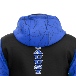 Sweat à capuche surdimensionné pour hommes de haute qualité 500GSM 100% Polyester hiver Logo en relief impression bouffée 3D fabricant direct - Product Image 5