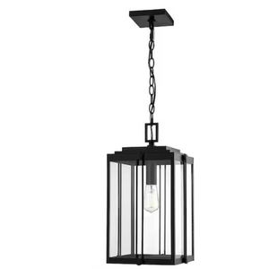 Linterna de metal negro de calidad superior con accesorios de luces de vidrio Atractiva linterna de luces hecha a mano para iluminación de restaurante - Product Image 5