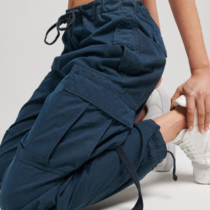 Pantalones de mujer más vendidos, pantalones de correr de cintura alta con múltiples bolsillos, ropa de calle personalizada, fabricante OEM, pantalones Cargo holgados - Product Image 6