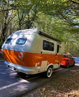Remolques para Campamento, Mini Remolque Móvil Expandible, Modelo de Lujo 2026, Mini Caravana Todoterreno para Actividades al Aire Libre