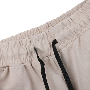 Nuevos Pantalones deportivos informales de moda para hombre, transpirables, ligeros, de algodón y lino, de Color sólido, cintura elástica media, técnicas teñidas lisas - Product Image 5