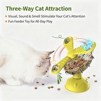 Jouet interactif de distribution de nourriture pour chats d'intérieur, distributeur de friandises, jouets interactifs pour animaux de compagnie, collection en gros de jouets pour chats