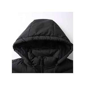 Veste matelassée 100% respirante en coton et polyester sans manches, doudounes d'hiver pour hommes, couleur unie, personnalisée - Product Image 2