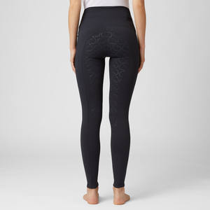 Mallas ecuestres de alta calidad para mujer, 4 vías, elásticas, personalizadas, a granel, al por mayor, mallas para montar a caballo, pantalones antipila - Product Image 5