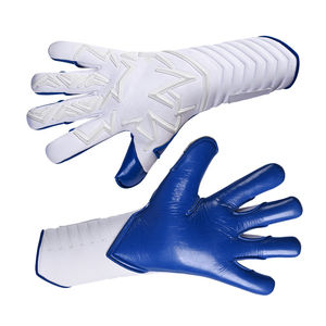 Gants de gardien de but de football professionnels, personnalisés, de qualité supérieure, en latex allemand importé, cuir véritable, respirants, imperméables - Product Image 6