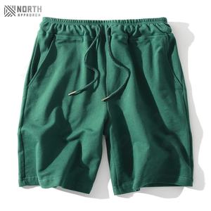 Shorts de sport décontractés pour hommes en toile unie, séchage rapide, pour la course en extérieur, respirants, streetwear, impression numérique écologique - Product Image 3