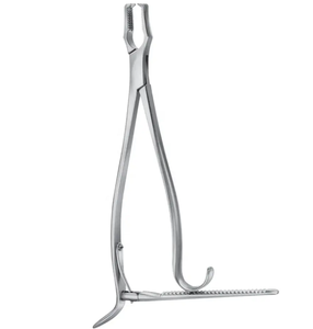 Implantes Ortopédicos Veterinarios, Pinzas de Sujeción Ósea Kern Lane, Instrumento Quirúrgico Manual de Acero Inoxidable, Calidad Alemana - Product Image 1