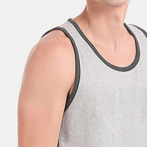 Camiseta sin mangas de algodón para hombre, ideal para fitness, gimnasio, entrenamiento, deportes casuales y verano. - Product Image 5