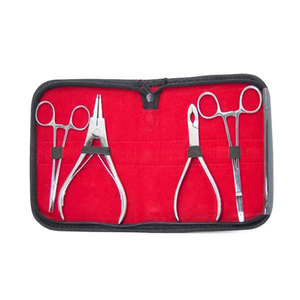 Kit de perçage corporel 2026 très populaire en acier inoxydable 316L pour oreilles, langue et septum - Product Image 4