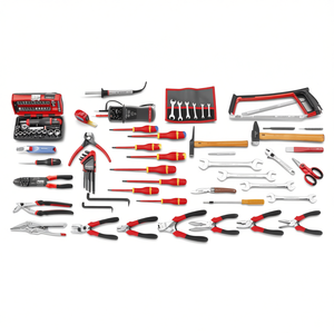 Juego de Herramientas Facom de 104 Piezas CM.E17 con Caja de Herramientas de 5 Compartimentos BT.11A - Product Image 2