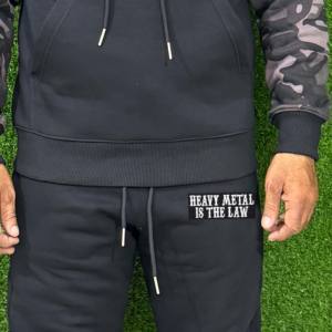 Ensemble de survêtement streetwear pour homme, 100% coton, élastique, haute qualité, personnalisé, couleur unie, délavé à l'acide et au pierre, comprenant un sweat à capuche et un pantalon de jogging - Product Image 5