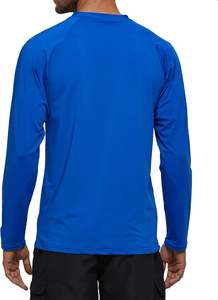 SAMAVIA, superventas, camisa personalizada de manga larga MMA Rash Guard, ropa deportiva de secado rápido con bajo MOQ, camiseta lisa para hombre, precio bajo - Product Image 4