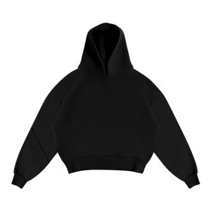 Chándal de gran tamaño de algodón 100% para hombre, chándal con capucha y cremallera con logotipo personalizado, chándal en blanco de peso pesado, chándal para correr - Product Image 5