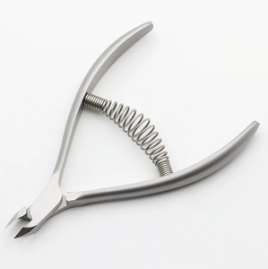 High Quality Professional Nail Care Manicure Pedicure Stainless Steel Double Spring Cuticle Nippers - Product Image 1