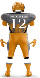 เครื่องแบบอเมริกันฟุตบอลคุณภาพสูงการออกแบบที่กําหนดเองเย็บเครื่องแบบอเมริกันฟุตบอลระบายอากาศแห้งเร็ว - Product Image 4