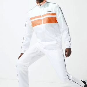Dernière vente en gros Ensemble de survêtements de tennis à col haut pour hommes Nouvel ensemble de survêtements pour hommes avec logo personnalisé et respirant - Product Image 3