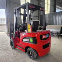 WOMI CPD10 Kleiner Elektro-Gabelstapler 1000kg Tragfähigkeit Batterie-Gabelstapler mit Hydraulischer Seitenverschiebung für Logistik-Handling
