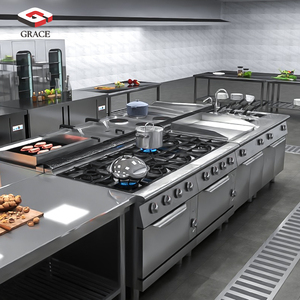 Grace giải pháp nhà bếp chìa khóa trao tay tùy chỉnh cho nhà hàng và khách sạn, cung cấp tất cả các thiết bị phục vụ thương mại - Product Image 1