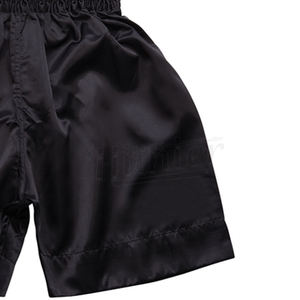 Pantalones Cortos Deportivos de Muay Thai MMA de Buena Calidad, Diseño Sólido, Antiarrugas, Elásticos, Transpirables, para Peleas - Product Image 3