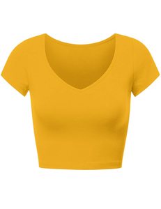 เสื้อครอปสตรีน้ำหนักเบาดีไซน์สวยไม่ยับ - Product Image 3