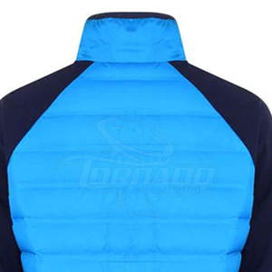 Meilleure vente Veste matelassée pour homme col montant saison d'hiver matériau respirant de haute qualité fait à la main - Product Image 5