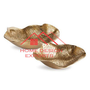 Bol à fruits de pièce maîtresse de table moderne de vente chaude pour la décoration de la maison et de l'hôtel Bol à fruits en métal de haute qualité de couleur dorée métallique - Product Image 1