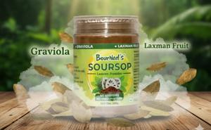 Poudre de feuilles de corossol en vrac Sans conservateurs Graviola Laxman Phal Naturel séché au soleil séché frais - Product Image 3