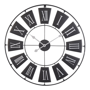 Modern Home Decoration Battery Operate Wooden Round Simple Quartz Custom Wall <b>Clock</b> - Product Image 4