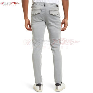 Pantalon Cargo pour hommes à la mode avec jambe conique et poches à rabat latéral pour Streetwear semble pantalon Cargo pour hommes en coton Durable - Product Image 2