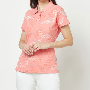 Camiseta Deportiva de Manga Corta para Mujer, de Secado Rápido, Transpirable, de Punto, Informal, 100% Algodón, Ropa Deportiva OEM - Product Image 2