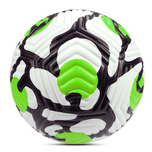 Balón de fútbol profesional con logotipo impreso personalizado de alta calidad de fábrica, Material de cuero PU, balones de fútbol OEM - Product Image 4