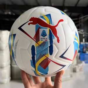 Vente en gros ballons de football personnalisés en Chine ballons de football cousus à la machine PU avec impression de logo personnalisé pour l'entraînement de football - Product Image 6