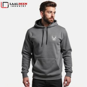 Sweat-shirt à capuche surdimensionné pour homme avec graphisme personnalisé, de haute qualité, 100% coton, broderie, ourlet côtelé, épaules tombantes, logo frontal, numérique - Product Image 5