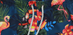 Shorts de bain pour hommes 100 % polyester respirant et léger, taille élastique, logo personnalisé, sublimation, service OEM disponible en gros - Product Image 3