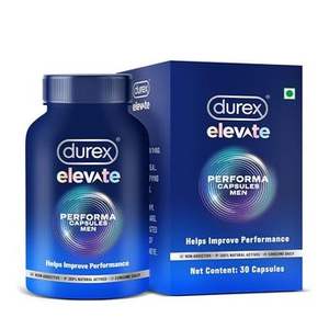 Mejore el Rendimiento y la Vitalidad con las Cápsulas Durex Elevate Performa Shilajit para Hombres, Mejora los Niveles de Energía - Product Image 4